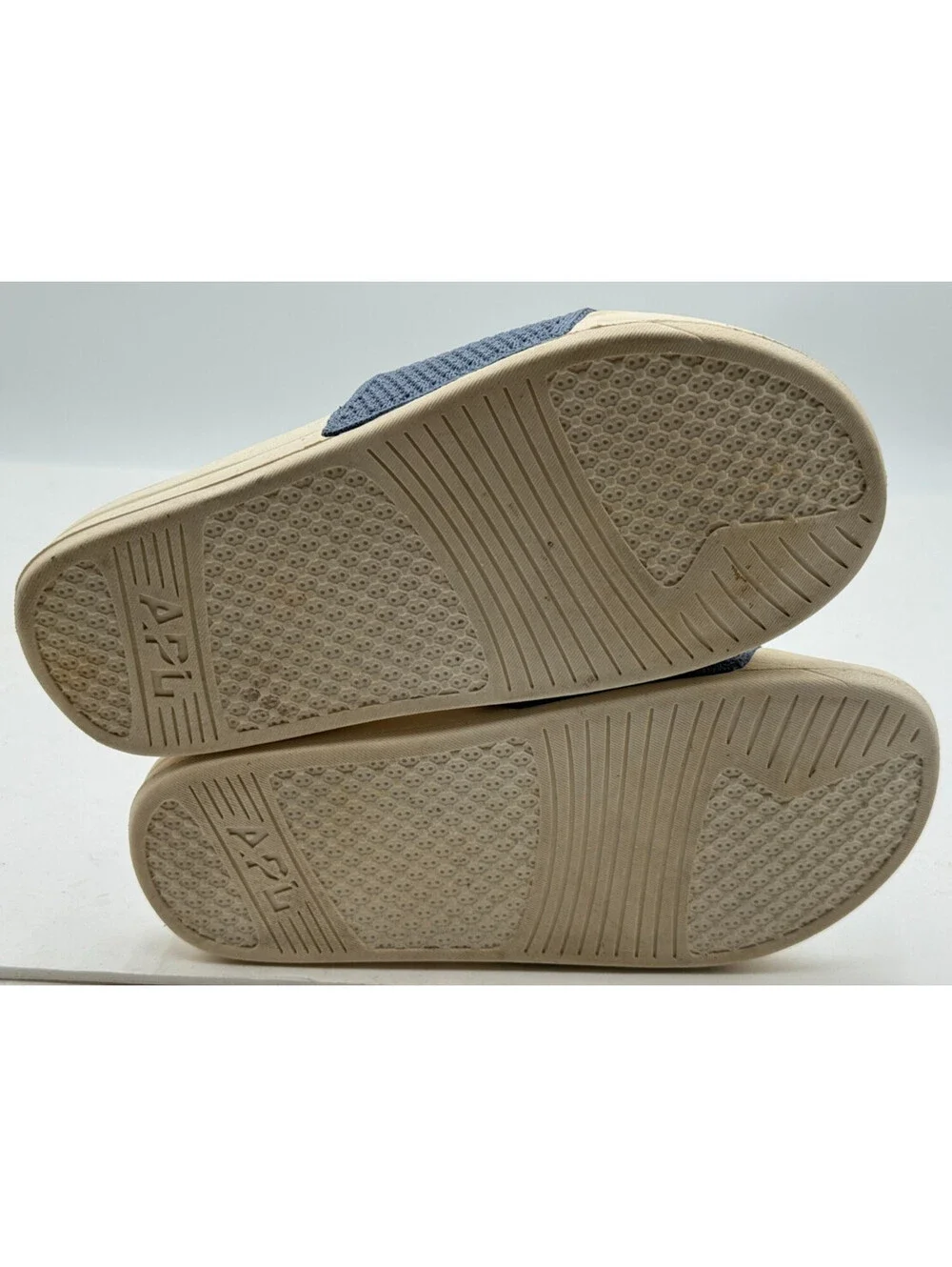 APL Athletic Propulsion Labs Techloom Slide Women's 6 Blue Slip On Sandal 0422XC